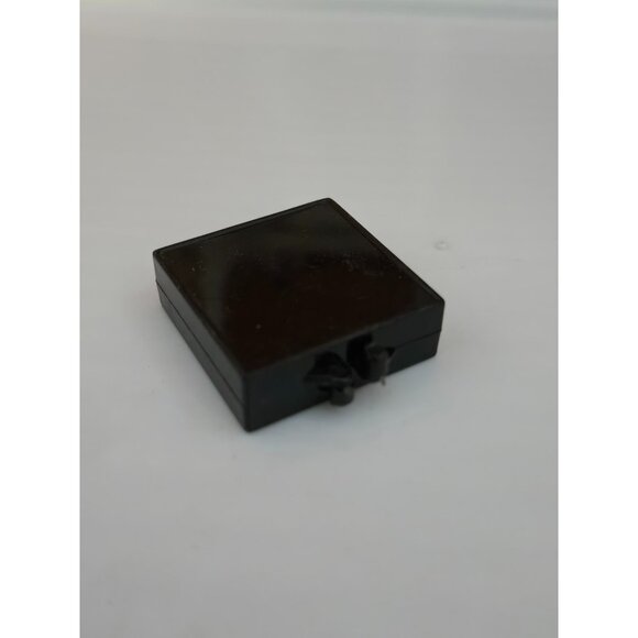 15 Plastic Acrylic Square Hinged Box Containers for Gems Pins Beads 1-1/4 inch - Picture 3 of 8